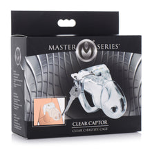 Load image into Gallery viewer, Clear Captor Chastity Cage - Small
