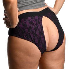 Load image into Gallery viewer, Lace Envy Crotchless Panty Harness - 2XL