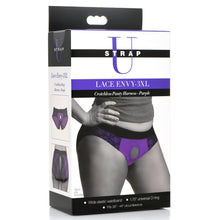 Load image into Gallery viewer, Lace Envy Crotchless Panty Harness - 3XL