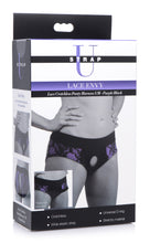 Load image into Gallery viewer, Lace Envy Crotchless Panty Harness - S-M