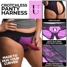 Load image into Gallery viewer, Lace Envy Crotchless Panty Harness - 2XL