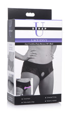 Load image into Gallery viewer, Lace Envy Black Crotchless Panty Harness - S-M