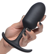 Load image into Gallery viewer, Premium Silicone Weighted Anal Plug - Large