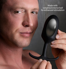 Load image into Gallery viewer, Premium Silicone Weighted Anal Plug - XL