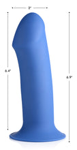 Load image into Gallery viewer, Squeezable Thick Phallic Dildo - Blue