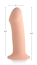 Load image into Gallery viewer, Squeezable Thick Phallic Dildo - Beige