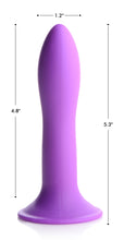 Load image into Gallery viewer, Squeezable Slender Dildo - Purple