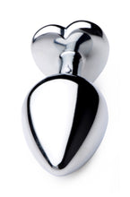 Load image into Gallery viewer, Black Heart Gem Anal Plug - Medium