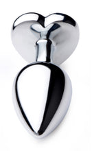 Load image into Gallery viewer, Black Heart Gem Anal Plug - Small