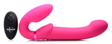 Load image into Gallery viewer, 10X Remote Control Ergo-Fit G-Pulse Inflatable and Vibrating Strapless Strap-on - Pink