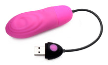 Load image into Gallery viewer, 7X Pulsing Rechargeable Silicone Vibrator - Pink