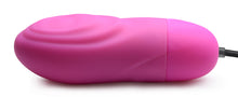 Load image into Gallery viewer, 7X Pulsing Rechargeable Silicone Vibrator - Pink