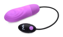 Load image into Gallery viewer, 7X Pulsing Rechargeable Silicone Vibrator - Purple