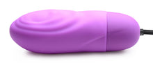 Load image into Gallery viewer, 7X Pulsing Rechargeable Silicone Vibrator - Purple