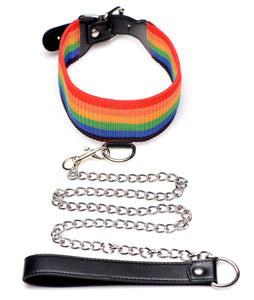 Kinky Pride Rainbow Bondage Set