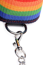 Load image into Gallery viewer, Kinky Pride Rainbow Bondage Set