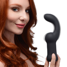 Load image into Gallery viewer, Pleaser Hook 10X Silicone Anal Vibrator