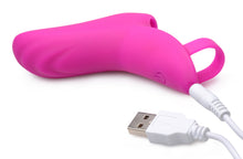 Load image into Gallery viewer, 7X Finger Bang Her Pro Silicone Vibrator - Pink