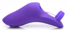 Load image into Gallery viewer, 7X Finger Bang Her Pro Silicone Vibrator - Purple