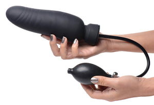 Ass-Pand Inflatable Silicone Dildo