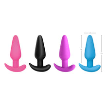Load image into Gallery viewer, Remote Control 21X Vibrating Silicone Butt Plug - Black