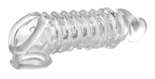 Load image into Gallery viewer, 1.5 Inch Penis Enhancer Sleeve - Clear