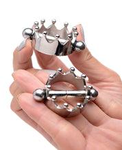 Load image into Gallery viewer, Crowned Magentic Nipple Clamps