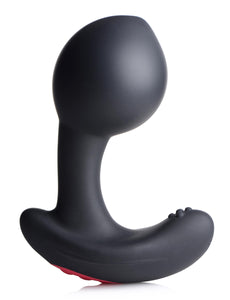 10X Inflatable and Vibrating Silicone Prostate Plug