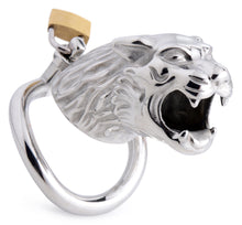 Load image into Gallery viewer, Tiger King Locking Chastity Cage