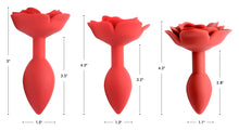 Load image into Gallery viewer, Booty Bloom Silicone Rose Anal Plug - Large