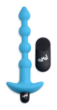 Load image into Gallery viewer, Remote Control Vibrating Silicone Anal Beads - Blue