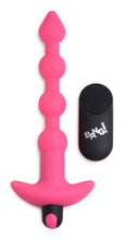 Load image into Gallery viewer, Remote Control Vibrating Silicone Anal Beads - Pink