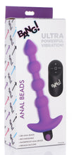 Load image into Gallery viewer, Remote Control Vibrating Silicone Anal Beads - Purple