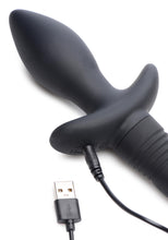Load image into Gallery viewer, Remote Control Wagging and Vibrating Puppy Tail Anal Plug