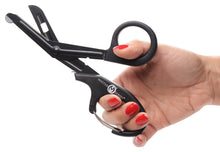 Load image into Gallery viewer, Snip Heavy Duty Bondage Scissors with Clip