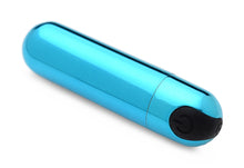 Load image into Gallery viewer, 10X Rechargeable Vibrating Metallic Bullet - Blue