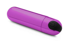 Load image into Gallery viewer, 10X Rechargeable Vibrating Metallic Bullet - Purple