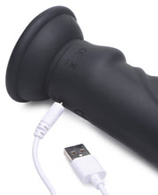 Load image into Gallery viewer, E-Stim Pro 5x Vibrating Dildo with Remote Control