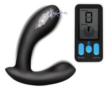 Load image into Gallery viewer, E-Stim Pro Silicone Vibrating Prostate Massager with Remote Control