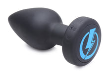 Load image into Gallery viewer, E-Stim Pro Silicone Vibrating Anal Plug with Remote Control