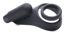 Load image into Gallery viewer, 7X Silicone C-Ring with Vibrating Taint Stimulator