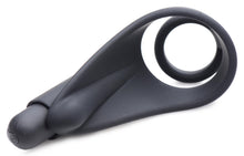 Load image into Gallery viewer, 7X Silicone C-Ring with Vibrating Taint Stimulator