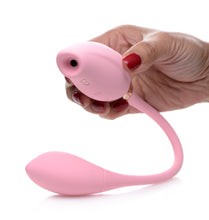 Load image into Gallery viewer, Shegasm 8X Tandem Plus Silicone Suction Clitoral Stimulator and Egg