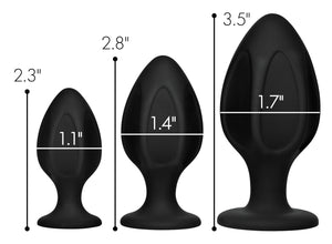 Triple Juicers Silicone Anal Trainer Set