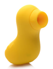 Load image into Gallery viewer, Sucky Ducky Silicone Clitoral Stimulator - Yellow