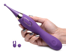 Load image into Gallery viewer, Pulsing G-spot Pinpoint Silicone Vibrator with Attachments