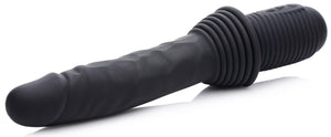 10X Silicone Vibrating and Thrusting Dildo