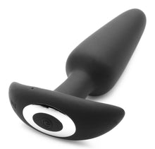 Load image into Gallery viewer, Voice Activated 10X Silicone Vibrating Slim Butt Plug with Remote Control