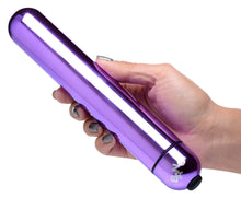 Load image into Gallery viewer, XL Vibrating Metallic Bullet - Purple