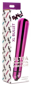 XL Vibrating Metallic Bullet - Purple